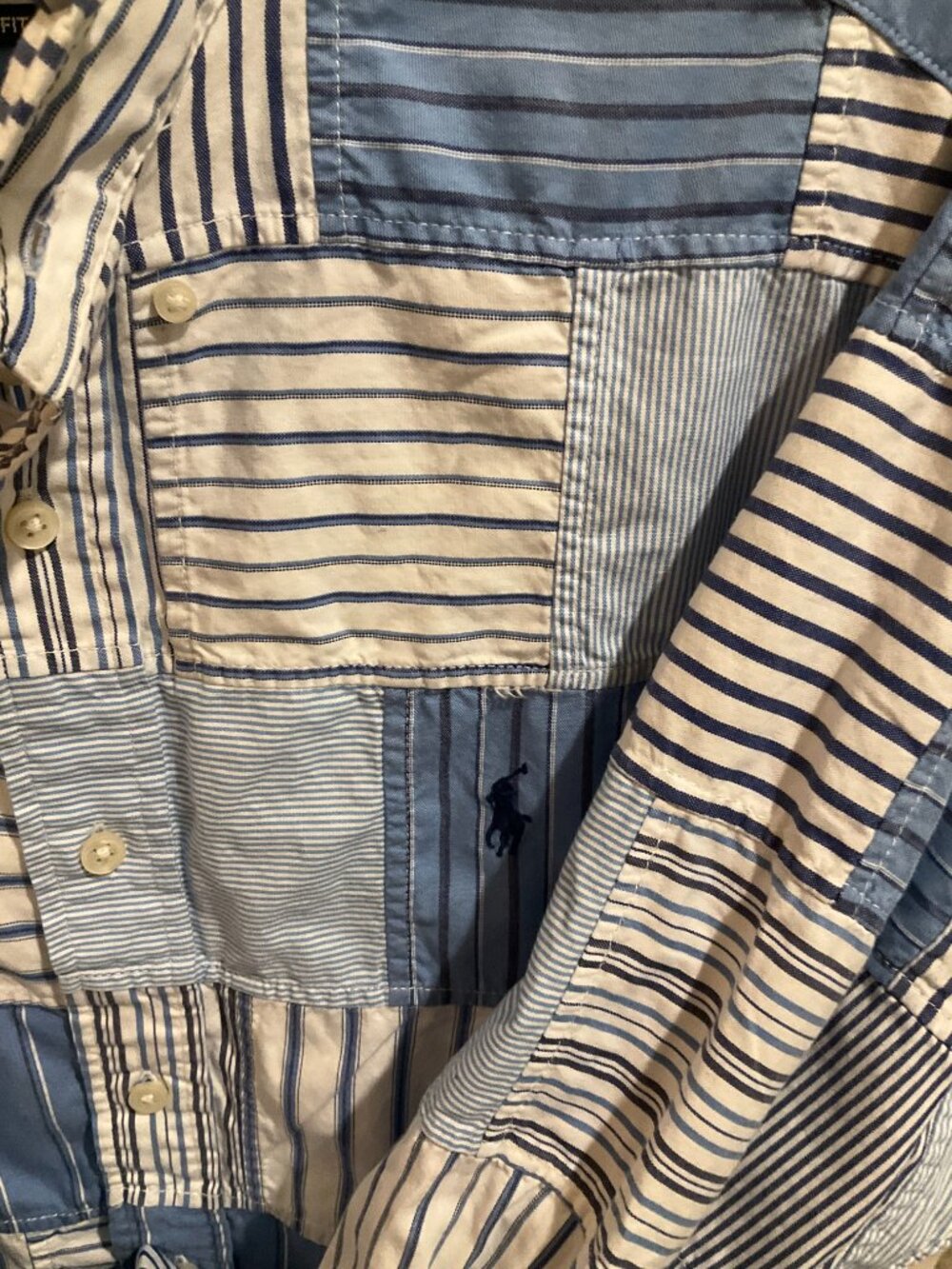 Men's Ralph Lauren button down thrifted and softened for women! - Picture 5 of 5